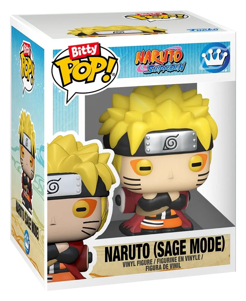 Naruto Bitty POP! Display Vinyl Figures Hidden Leaf